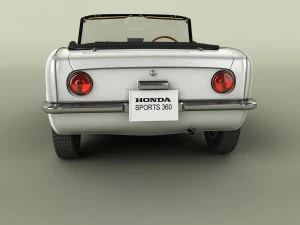 honda sports 360 3D Model