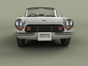 honda sports 360 3D Model