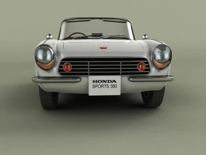 honda sports 360 3D Model