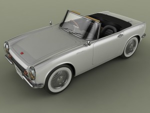 honda sports 360 3D Model