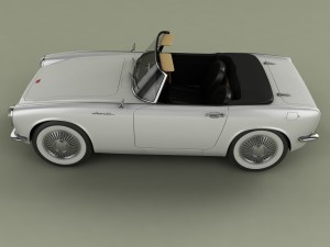 honda sports 360 3D Model