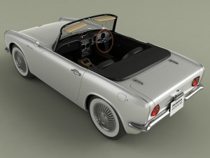 honda sports 360 3D Model