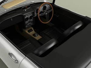 honda sports 360 3D Model