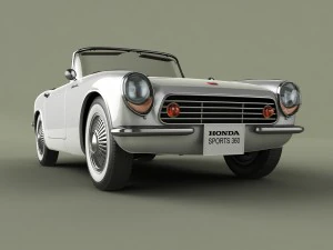 honda sports 360 3D Model