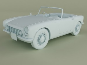 honda sports 360 3D Model