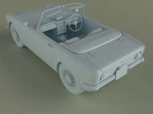honda sports 360 3D Model