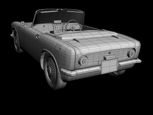honda sports 360 3D Model