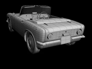 honda sports 360 3D Model