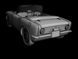 honda sports 360 3D Model