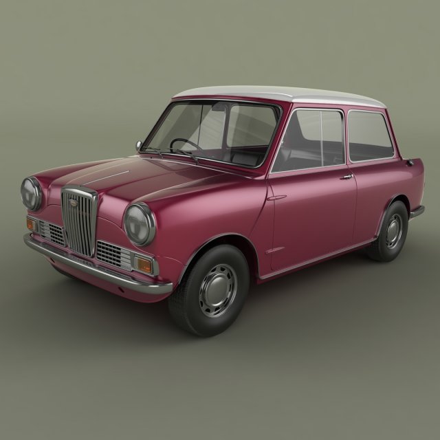 wolseley hornet 3D Модель .c4d .max .obj .3ds .fbx .stl .blend 