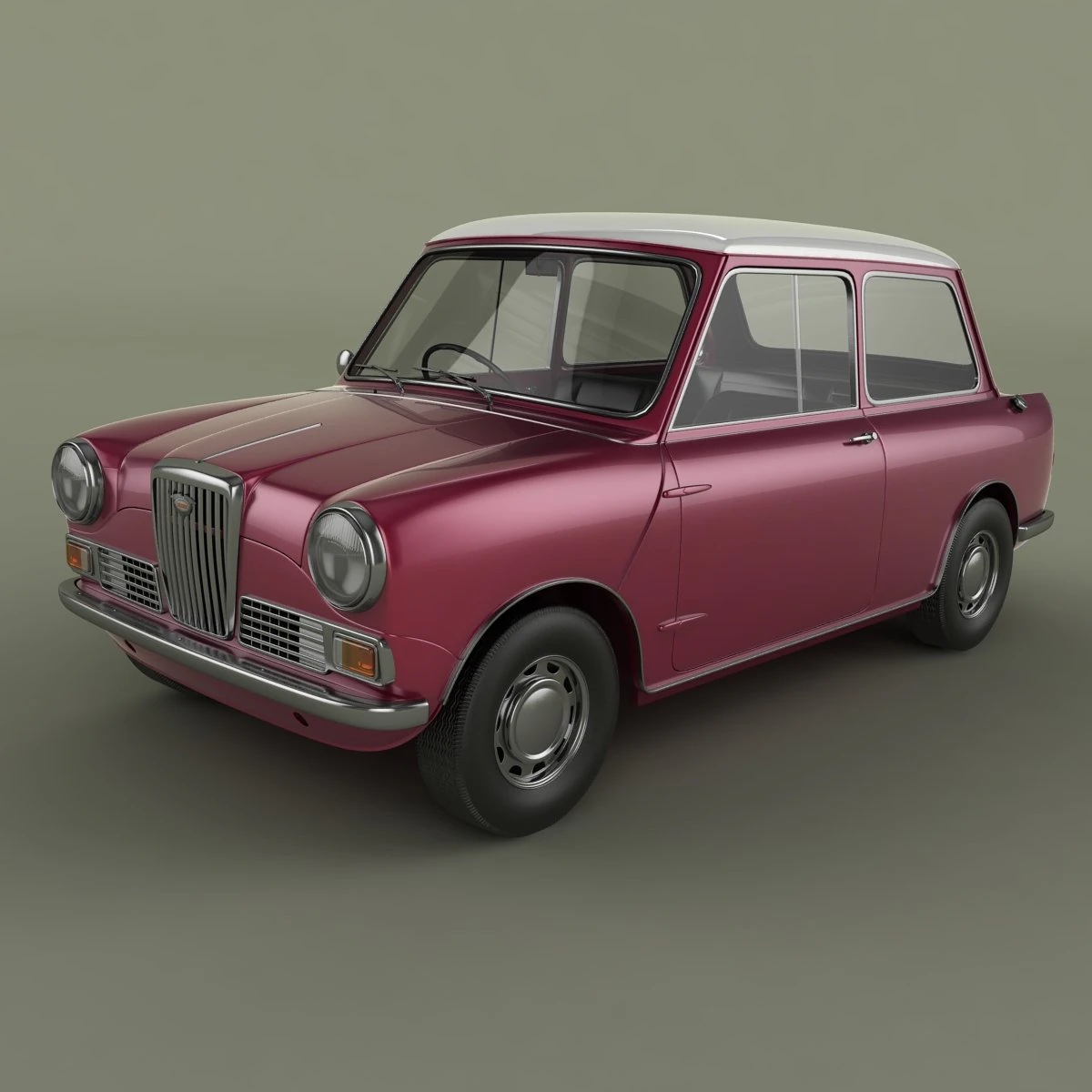 wolseley hornet 3D Model .c4d .max .obj .3ds .fbx .stl .blend 