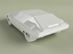 Lancia Sibilo 3D Model