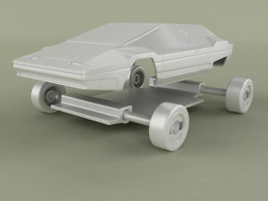 Lancia Sibilo 3D Model