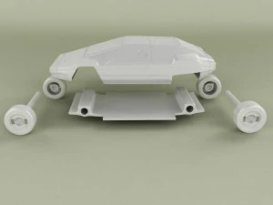 Lancia Sibilo 3D Model