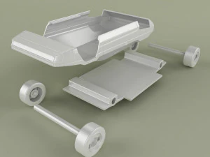 Lancia Sibilo 3D Model
