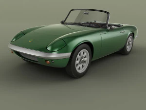 teratai elan s2 Model 3D