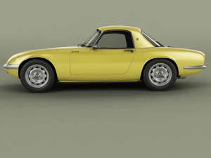 lotus elan s3 coupe 3D Model
