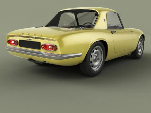 lotus elan s3 coupe 3D Model