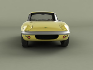 lotus elan s3 coupe Modèle 3D