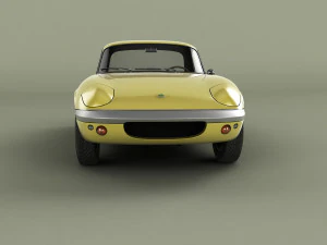 lotus elan s3 coupe 3D Model