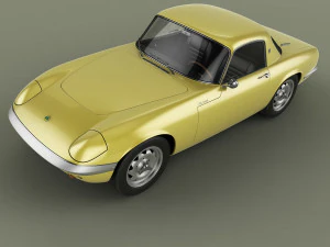 lotus elan s3 coupe 3D Model
