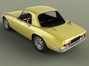 lotus elan s3 coupe 3D Model