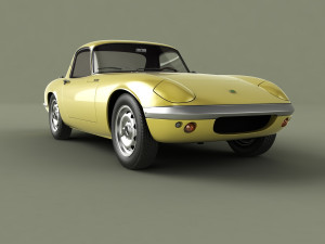 lotus elan s3 coupe Modèle 3D