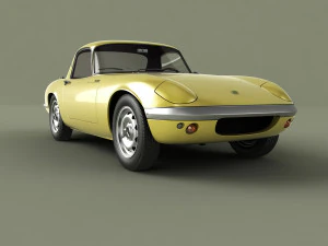 lotus elan s3 coupe 3D Model