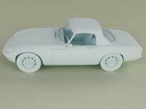 lotus elan s3 coupe Modèle 3D