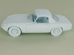 lotus elan s3 coupe 3D Model