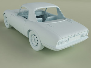 lotus elan s3 coupe Modèle 3D