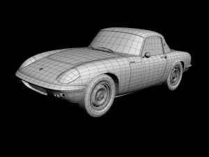 lotus elan s3 coupe 3D Model