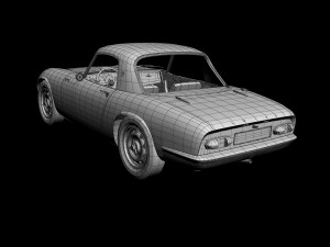 lotus elan s3 coupe Modèle 3D