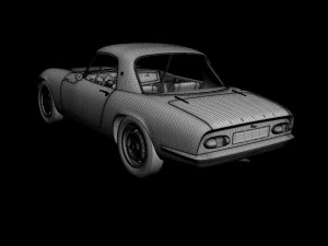 lotus elan s3 coupe 3D Model