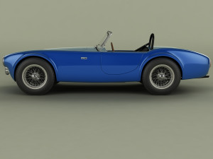 ac cobra 260 csx 2000 3D मॉडल