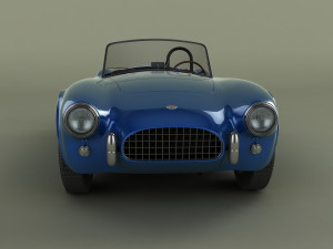ac cobra 260 csx 2000 3D मॉडल