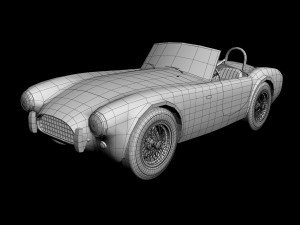 ac cobra 260 csx 2000 3D मॉडल