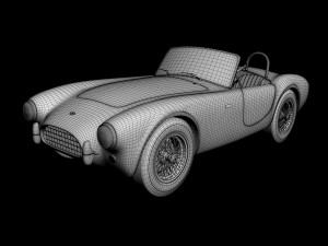 ac cobra 260 csx 2000 3D मॉडल