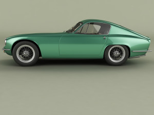 lotus elite fastback 3D Model
