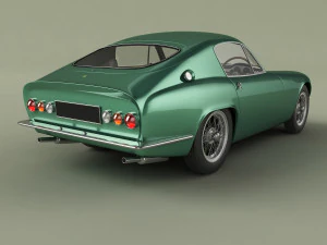 lotus elite fastback 3D Model