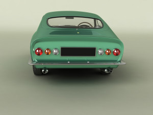 lotus elite fastback 3D Model