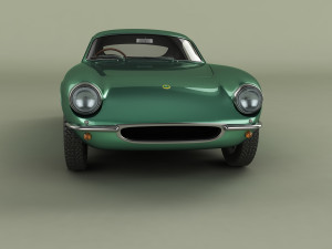 lotus elite fastback 3D Model