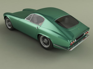 lotus elite fastback 3D Model