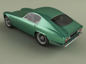 lotus elite fastback 3D Model