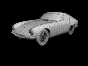 lotus elite fastback 3D Model