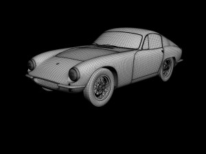 lotus elite fastback 3D Model