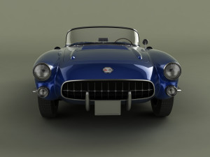 chevrolet corvette sr2 3D Model