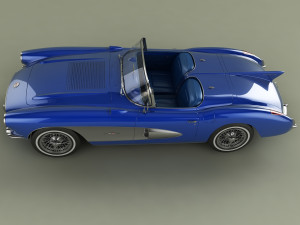 chevrolet corvette sr2 3D Model