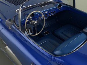 chevrolet corvette sr2 3D Model