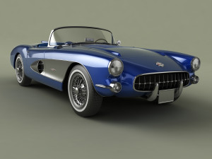 chevrolet corvette sr2 3D Model